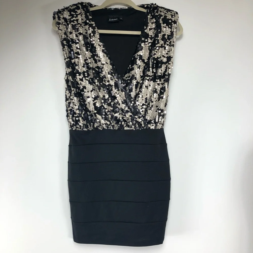 Fredrick’s of Hollywood sequin bandage dress. Sz S - Picture 7 of 8